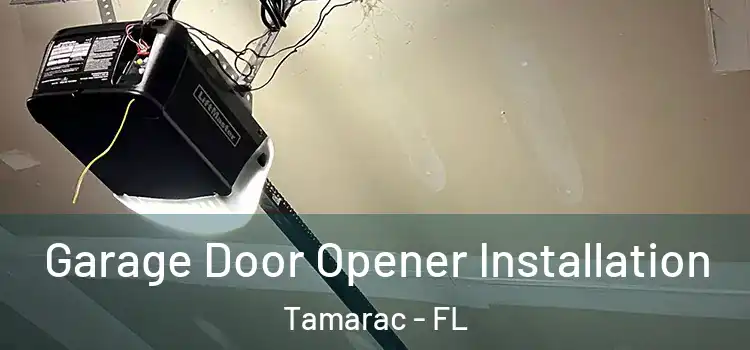  Garage Door Opener Installation Tamarac - FL